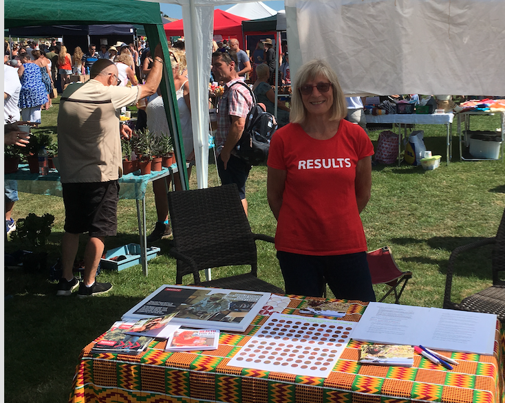 Poole group stall at Harmans Cross Fete