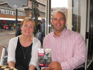 Norwich group with Danny Nobbs Paralympian