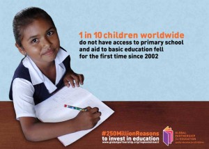 1 in 10 children have no access to school