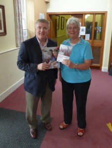 Gill Price meets her local MP Mark Prish -MP for Hertford and Stortford.