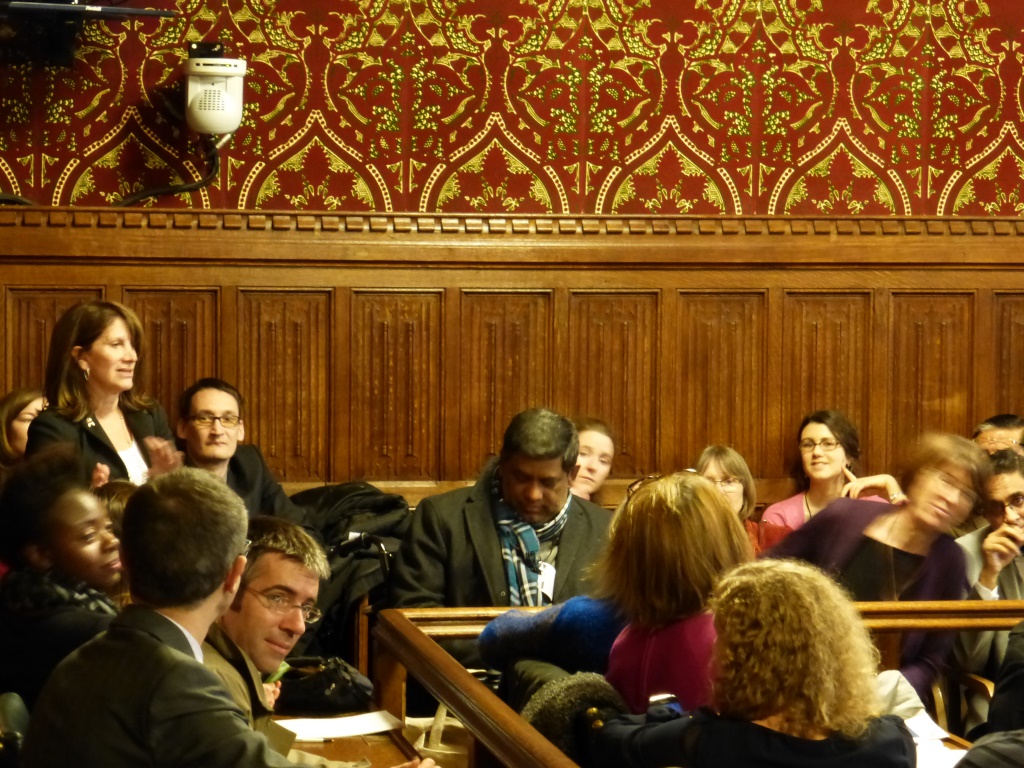 Lynne Featherstone MP (standing on the left) - former DFID Minister welcomes the new framework