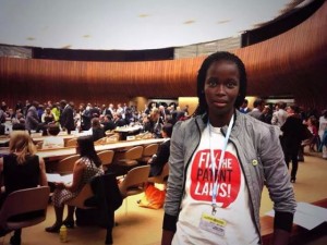Phumeza calling to 'fix the patent laws' to enable more people to access life-saving TB treatment around the world. 