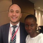 Phumeza and Aaron in Cape Town in Jan 2014