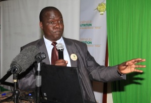 Titus presents background of SUN CSA during Global Day of Action May 2014