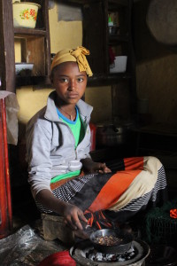 Caption It is estimated that 40% of women of child-bearing age are anaemic